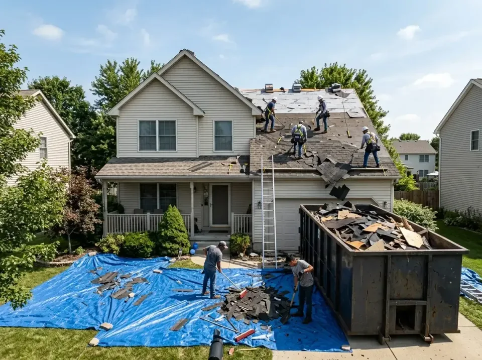 roof-replacement-debris-remova-004 — frequently asked questions, Cheapest Dumpster Rentals in Harwood Heights, IL